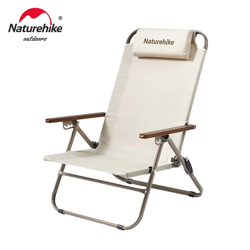 Outdoor Camping Recliner - Naturehike T02 Regulowane Składane Krzesło Kempingowe