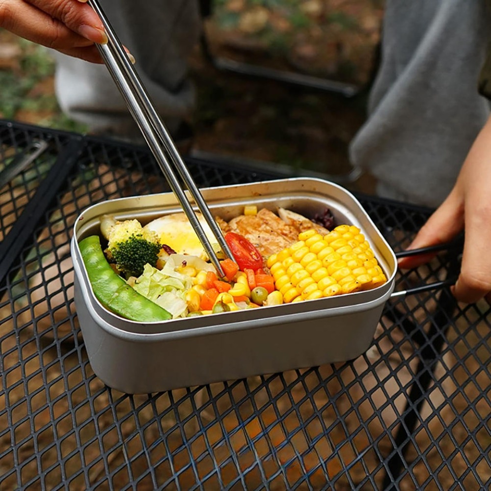 Outdoor Camping Kitchen Set - Ultralekka zastawa stołowa, naczynia kempingowe, pojemniki