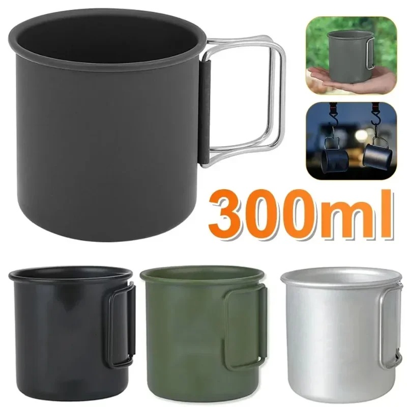 Outdoor Camping World - Nowy składany kubek z aluminium o