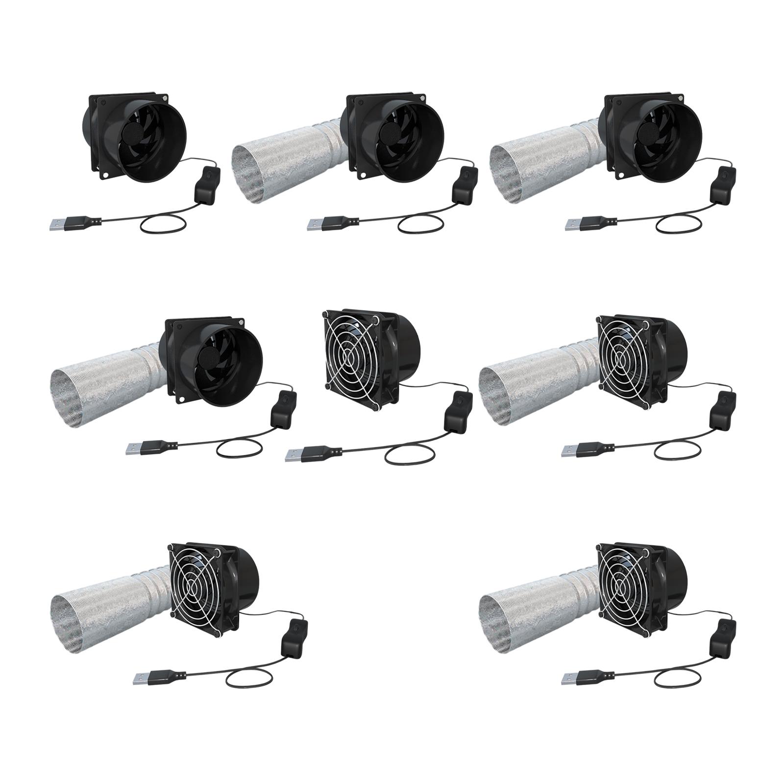 Outdoor Camping Ventilator - Wentylator wyciągowy Camping darmowa energia cichy