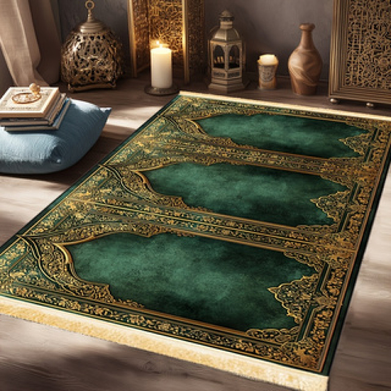 Outdoor Camping Rug Waterproof - VIKAMA Luksusowa Islamska Mata do Modlitwy