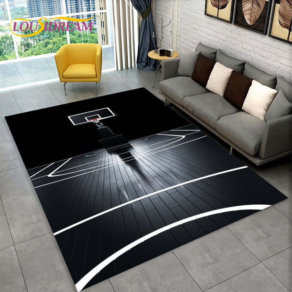 Outdoor Camping Rug Waterproof - 3D Cartoon Cour Cartoon dywan do