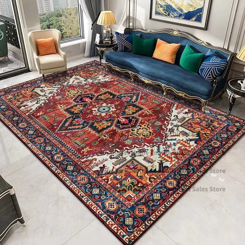 Outdoor Camping Rug Waterproof - VIKAMA Vintage Dywany Perskie Etniczne, Dywany