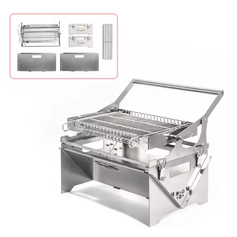 Składany Przenośny Grill Ognis – Outdoor Camping Wood Burning Stove recenzja i cena