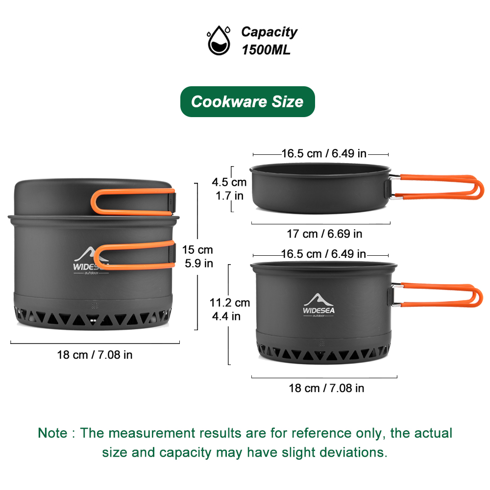Zestaw naczyń kempingowych, sp – Outdoor Camping Kitchen Set recenzja i cena