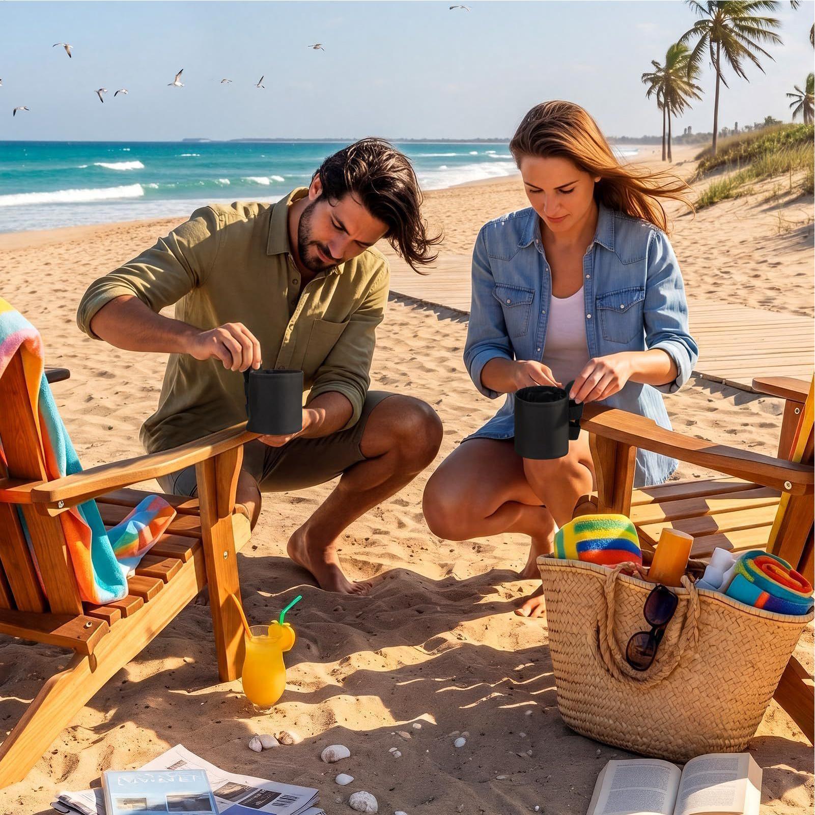 Przenośny uchwyt na kubek do k – Outdoor Chair Camping recenzja i cena