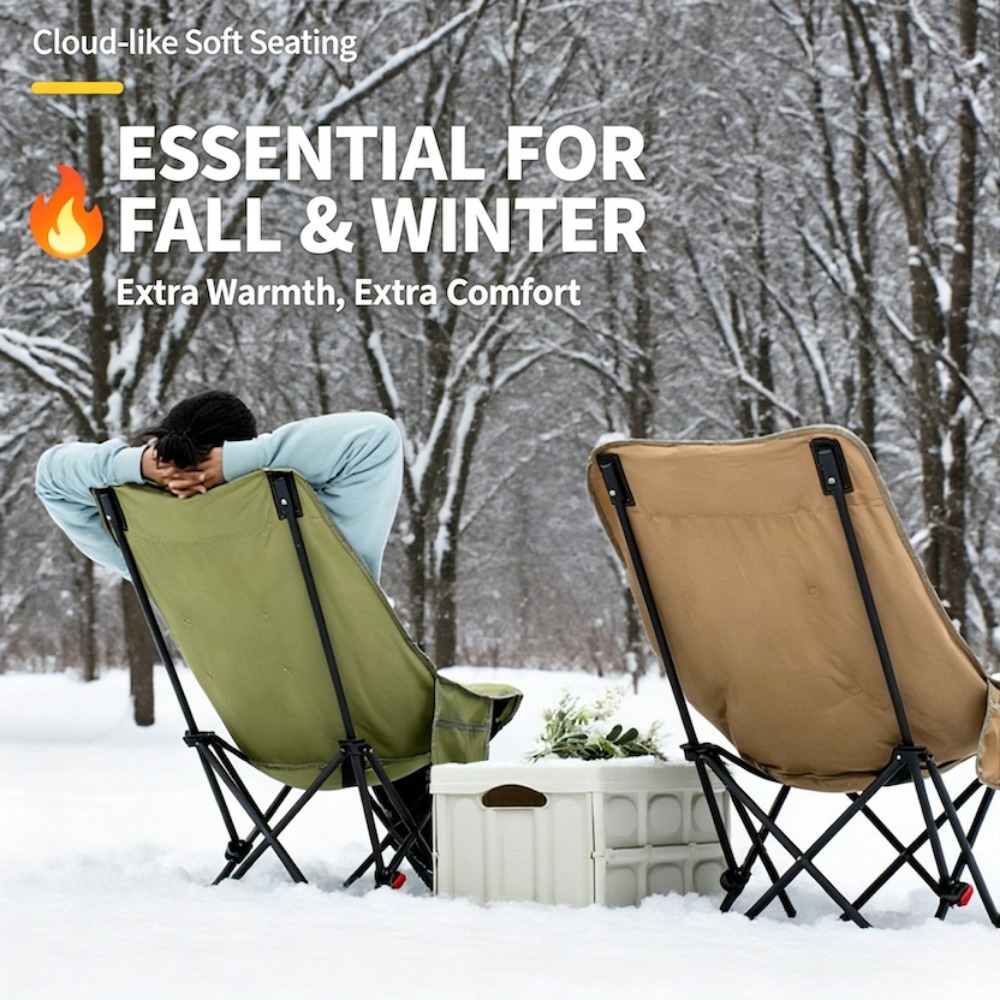 Składane krzesło do użytku na  – Outdoor Camping Recliner recenzja i cena