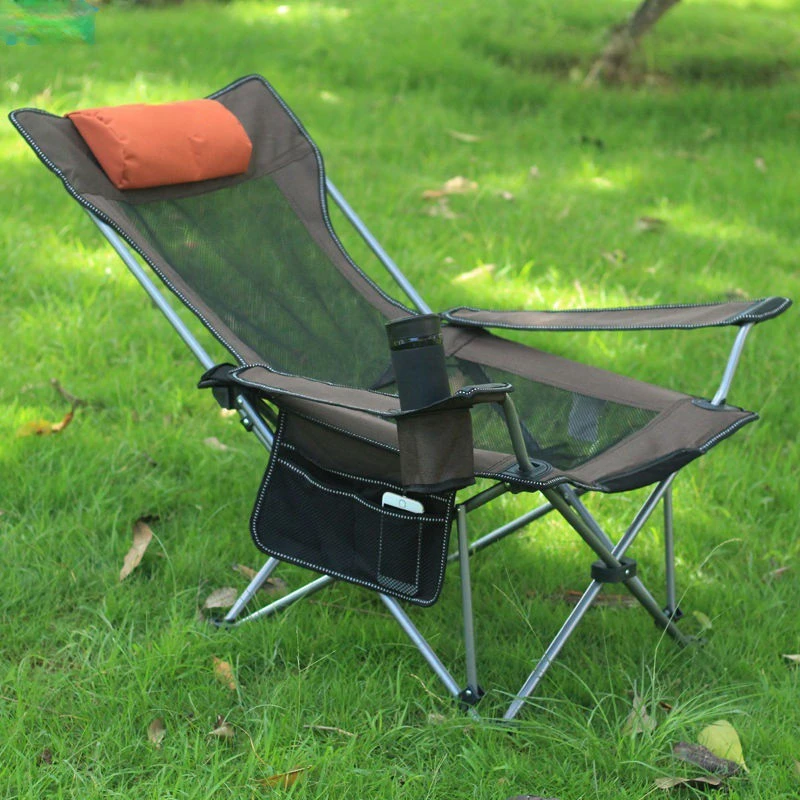 Składane, rozkładane krzesło w – Outdoor Camping Recliner recenzja i cena