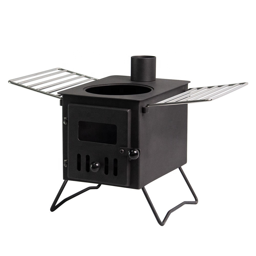 Kuchenka turystyczna na drewno – Outdoor Camping Wood Burning Stove recenzja i cena