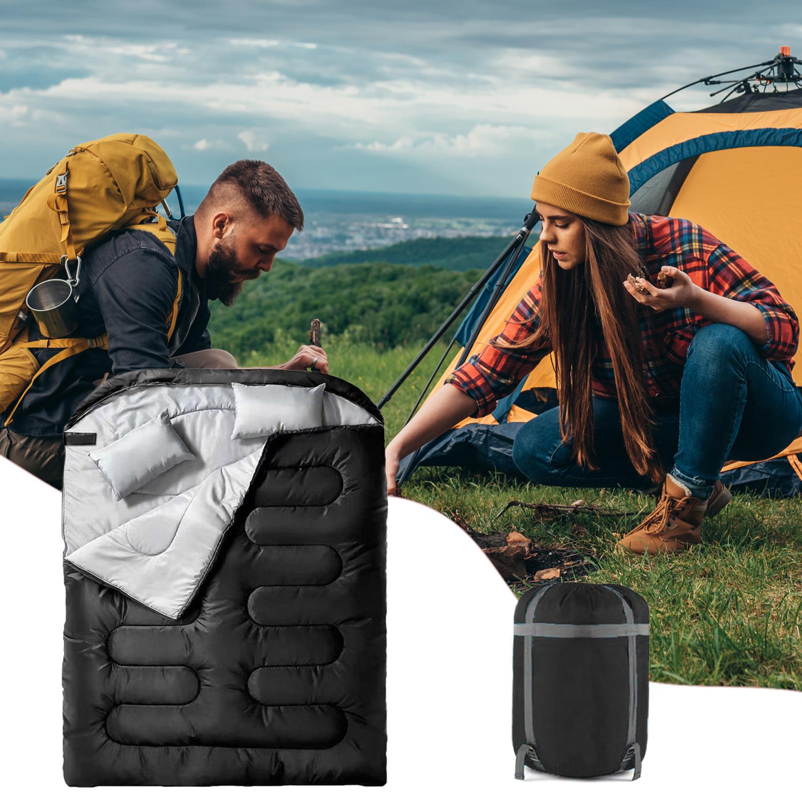 Śpiwór dla dorosłych, dwuosobo – Outdoor Camping Activities For Adults recenzja i cena