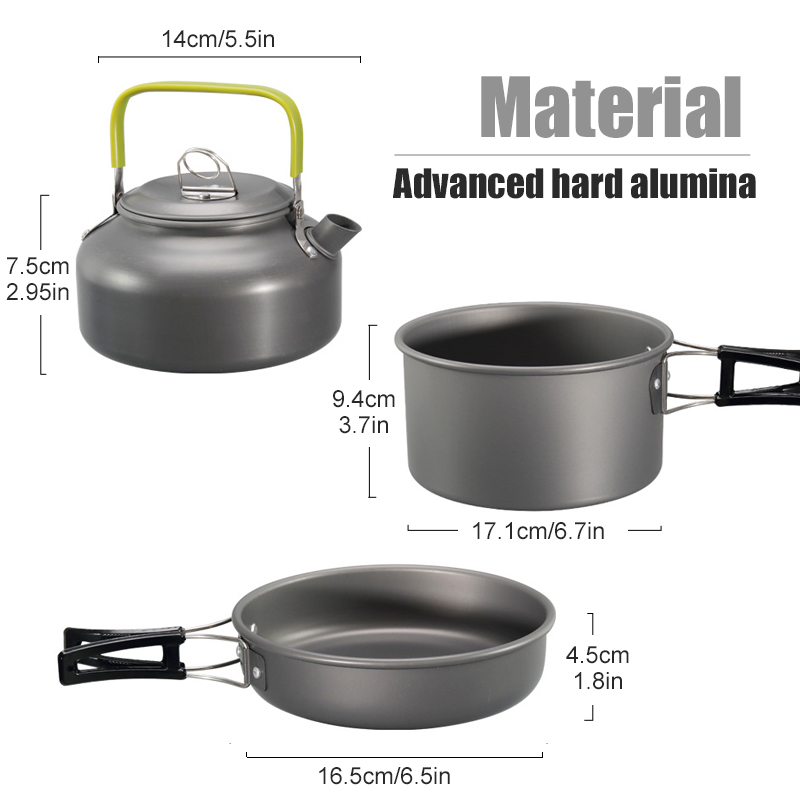 WESTTUNE Zestaw naczyń kemping – Outdoor Camping World recenzja i cena