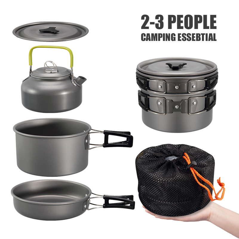 WESTTUNE Zestaw naczyń kemping – Outdoor Camping World recenzja i cena