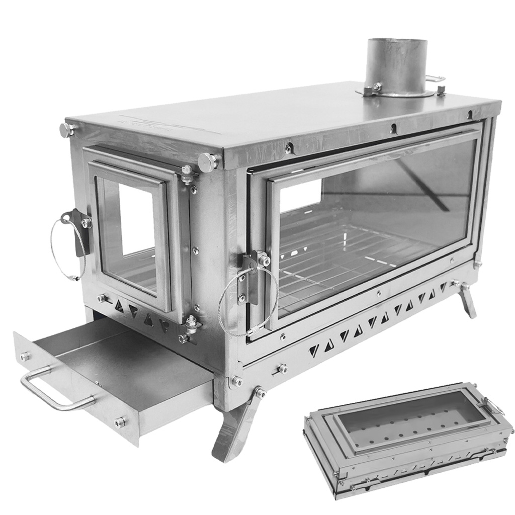 DANCHEL T3 – tytanowy piecyk d – Outdoor Camping Wood Burning Stove recenzja i cena