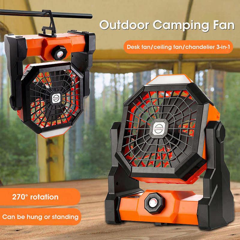 Wentylator kempingowy 10000 mA – Outdoor Camping Ventilator recenzja i cena