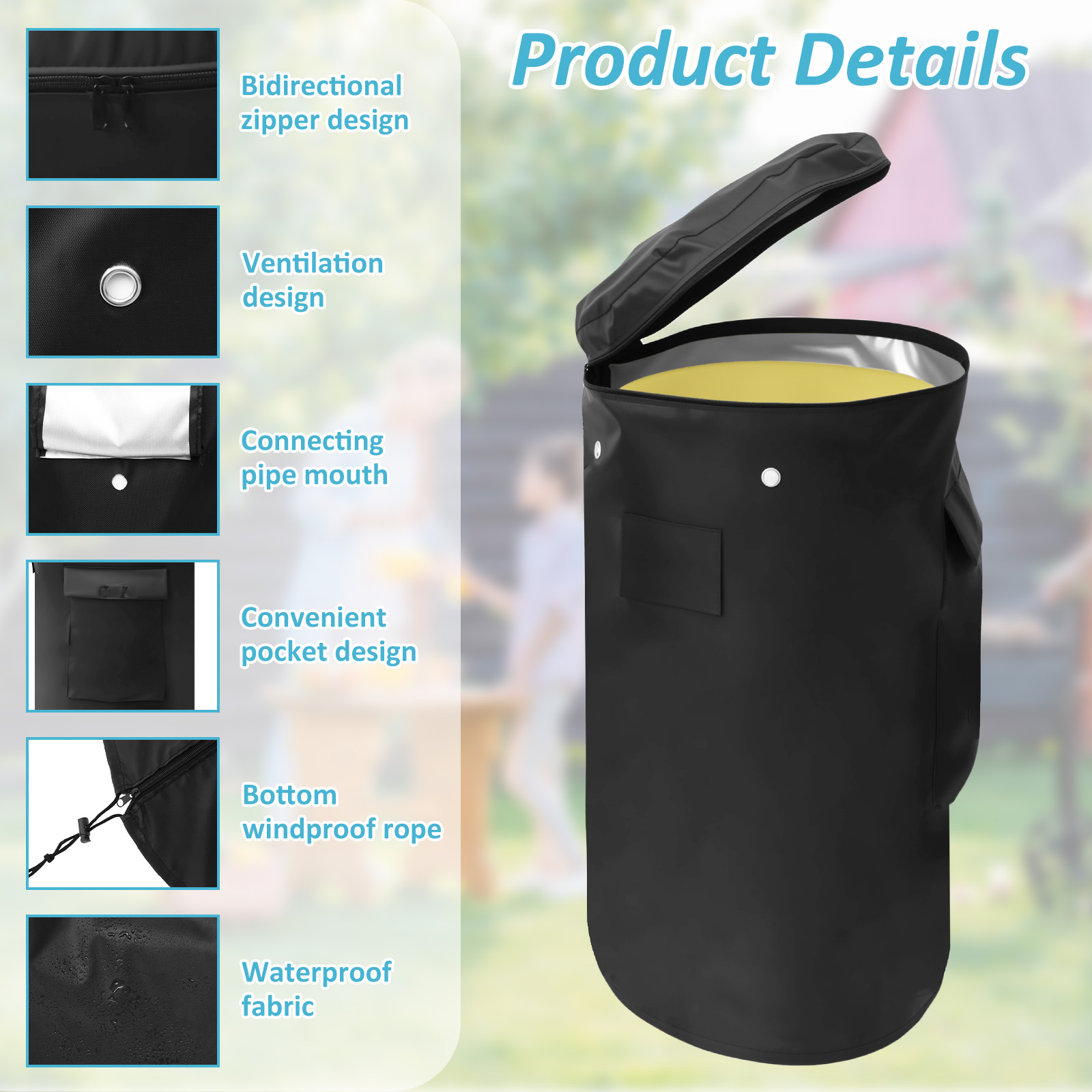 Pokrowiec na butlę z gazem pro – Outdoor Camping Ventilator recenzja i cena