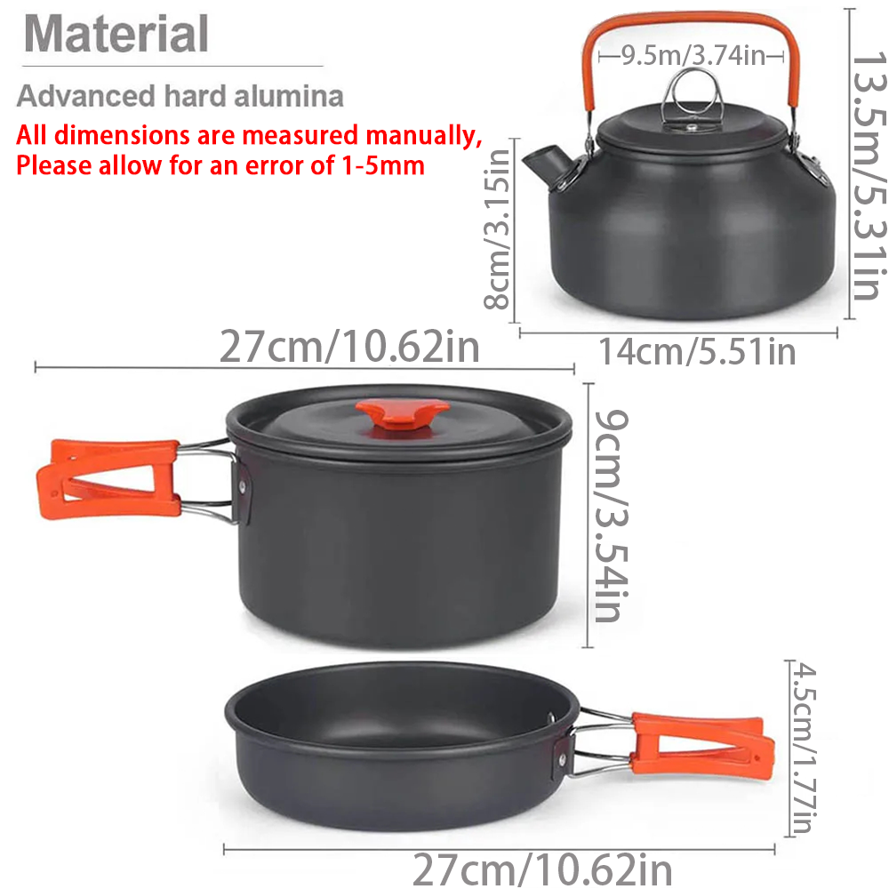 1 sztuk/1 zestaw zestaw naczyń – Outdoor Camping Kitchen Set recenzja i cena