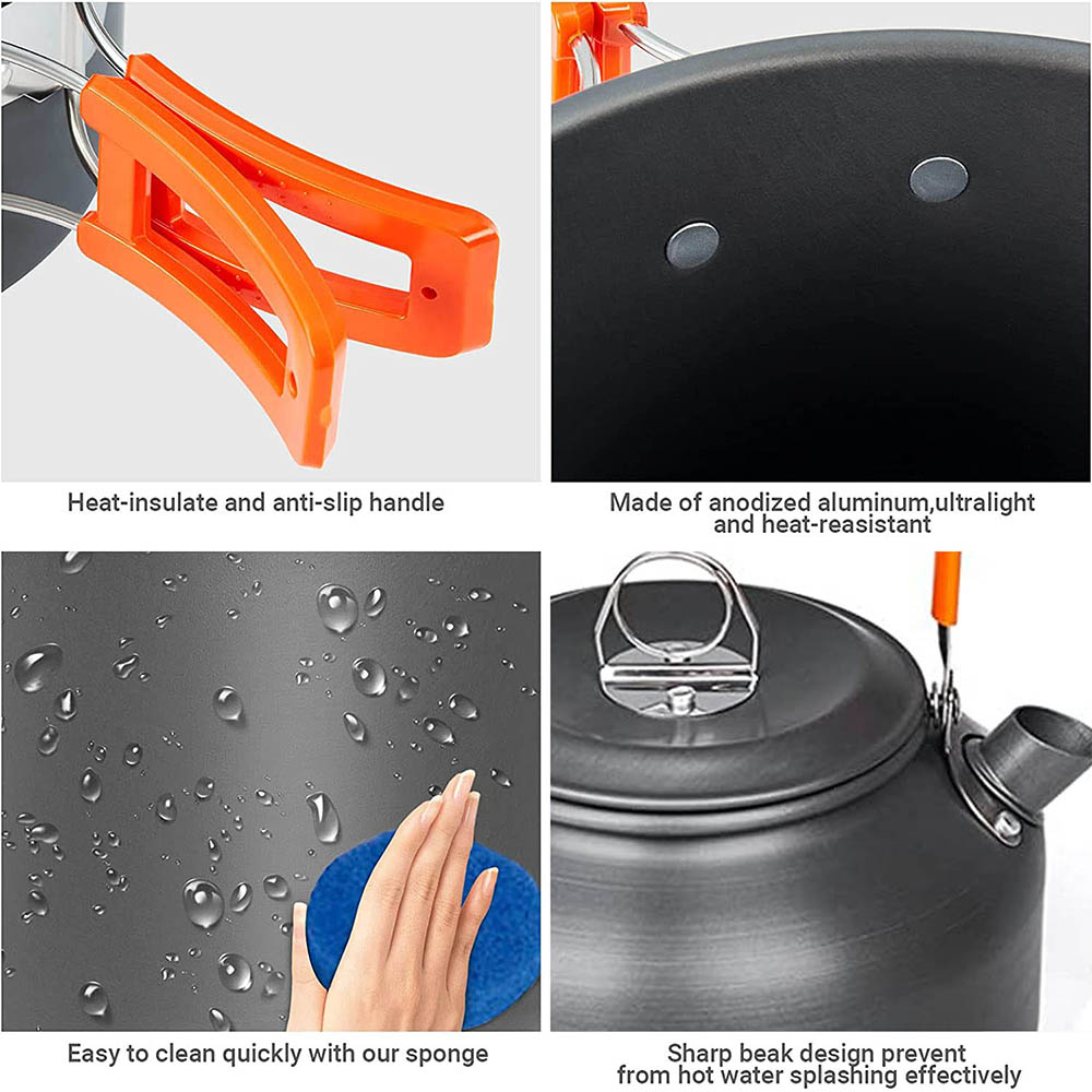 1 sztuk/1 zestaw zestaw naczyń – Outdoor Camping Kitchen Set recenzja i cena