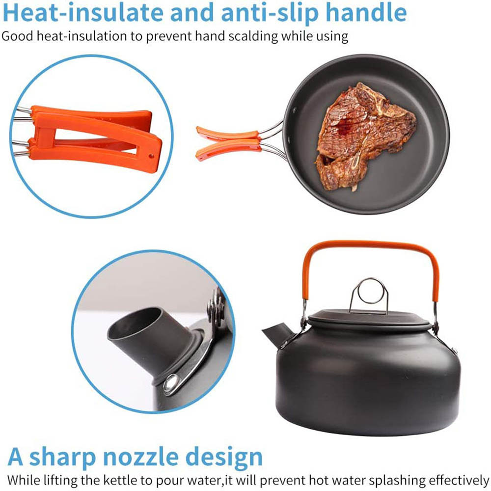 1 sztuk/1 zestaw zestaw naczyń – Outdoor Camping Kitchen Set recenzja i cena