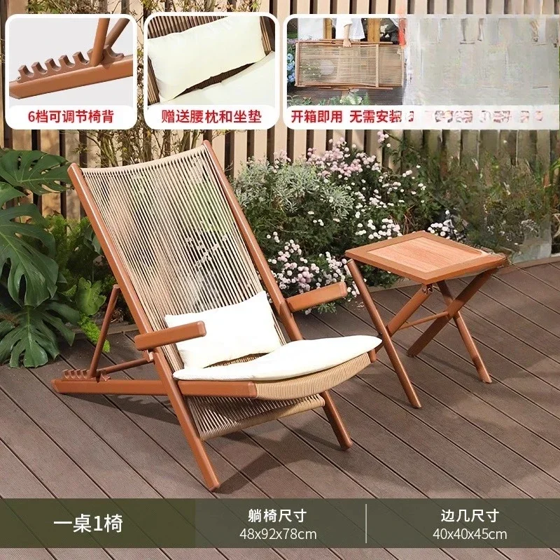 Krzesło balkonowe r5.13, leżak – Folding Chair recenzja i cena