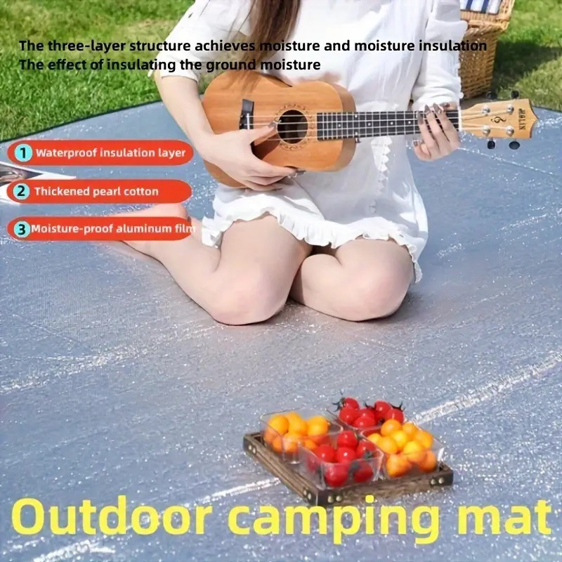 Mata Kempingowa Piankowa Folia – Outdoor Camping Rug Waterproof recenzja i cena