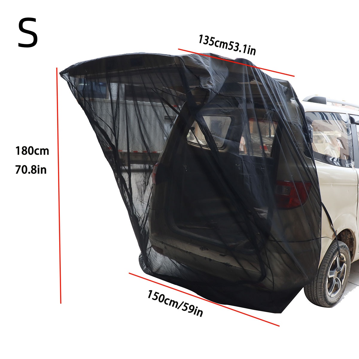 Nowa siatka na tylną klapę sam – Outdoor Camping Ventilator recenzja i cena