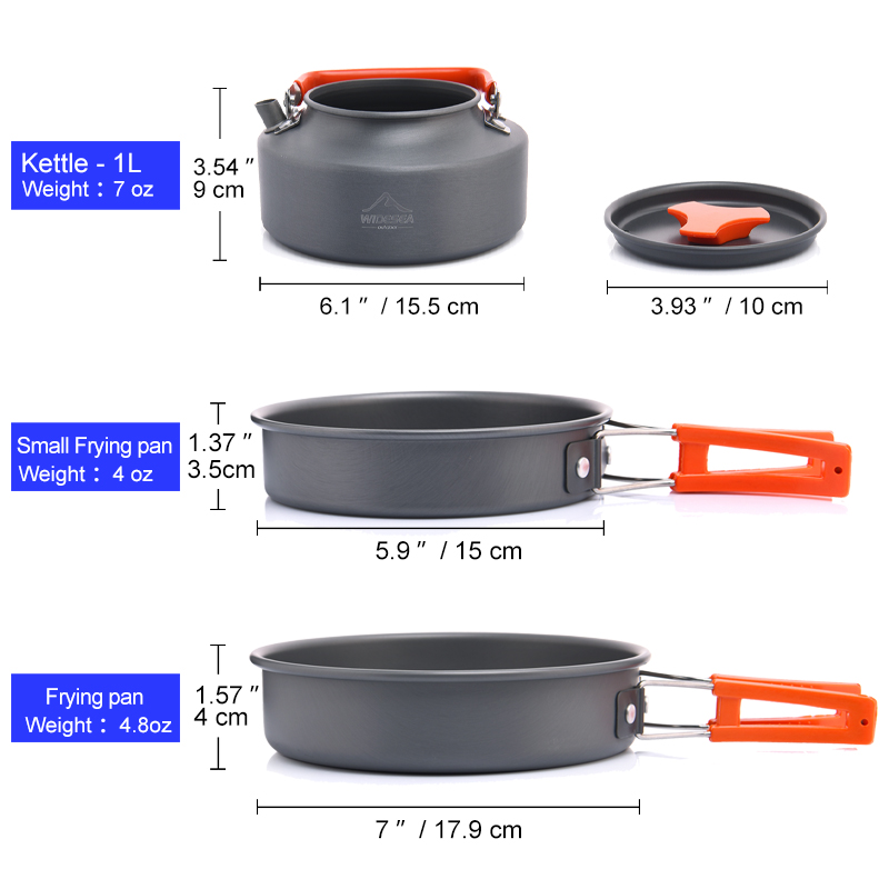 Widesea Camping Outdoor Cookwa – Outdoor Camping Kitchen Set recenzja i cena