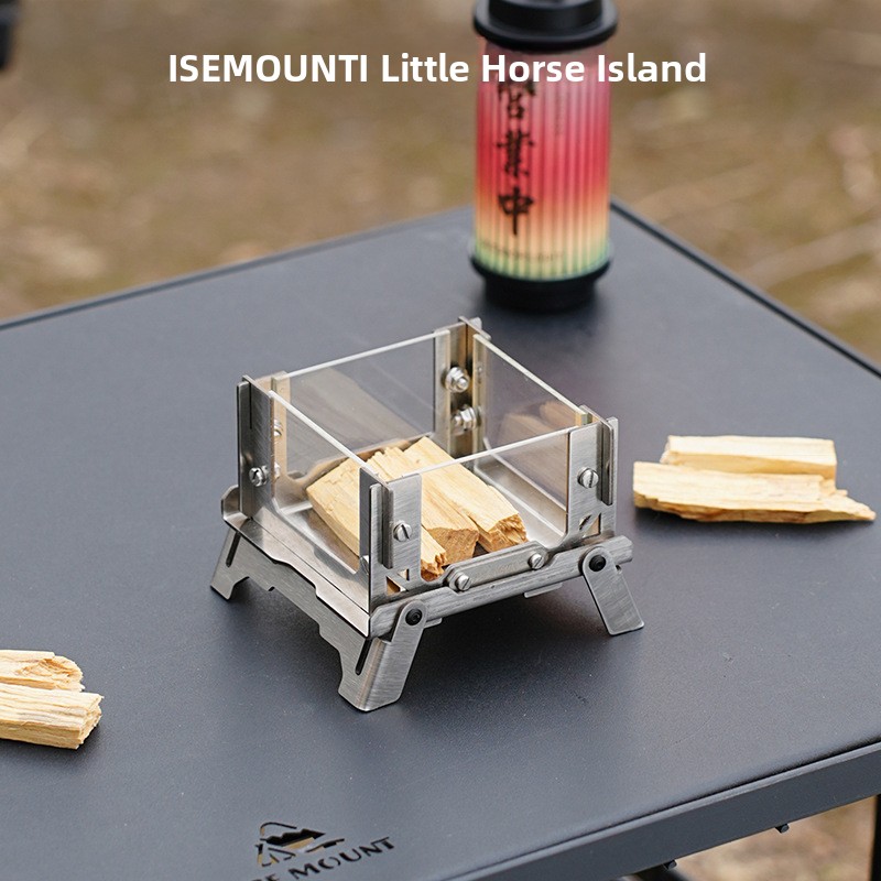 Mały, przenośny grill do użytk – Outdoor Camping Wood Burning Stove recenzja i cena