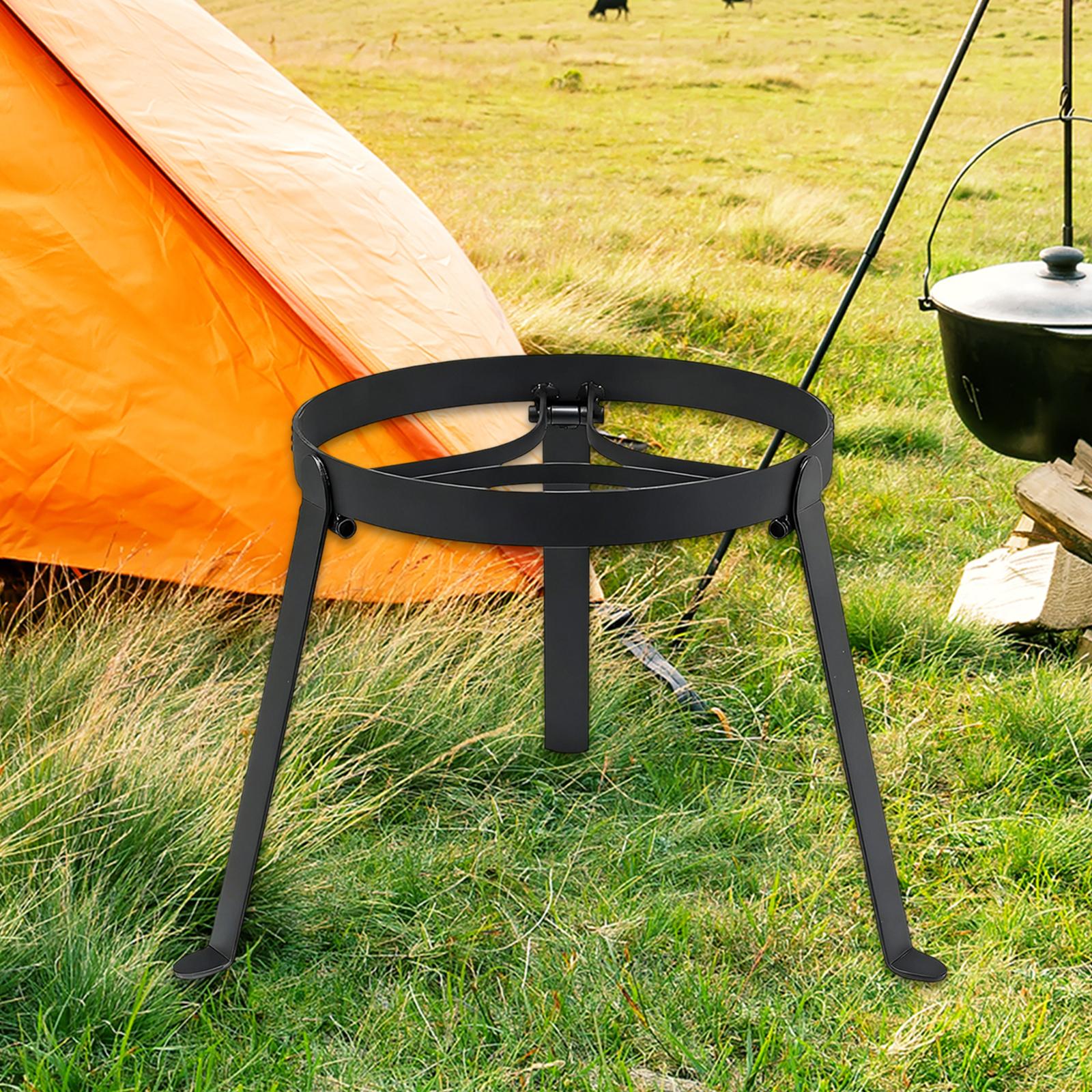 Składany żelazny trójnóg do go – Outdoor Camping World recenzja i cena