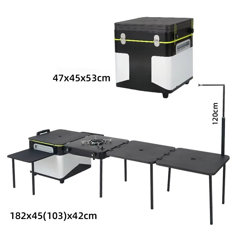 Wysokiej jakości przenośny skł – Outdoor Camping Kitchen Set recenzja i cena