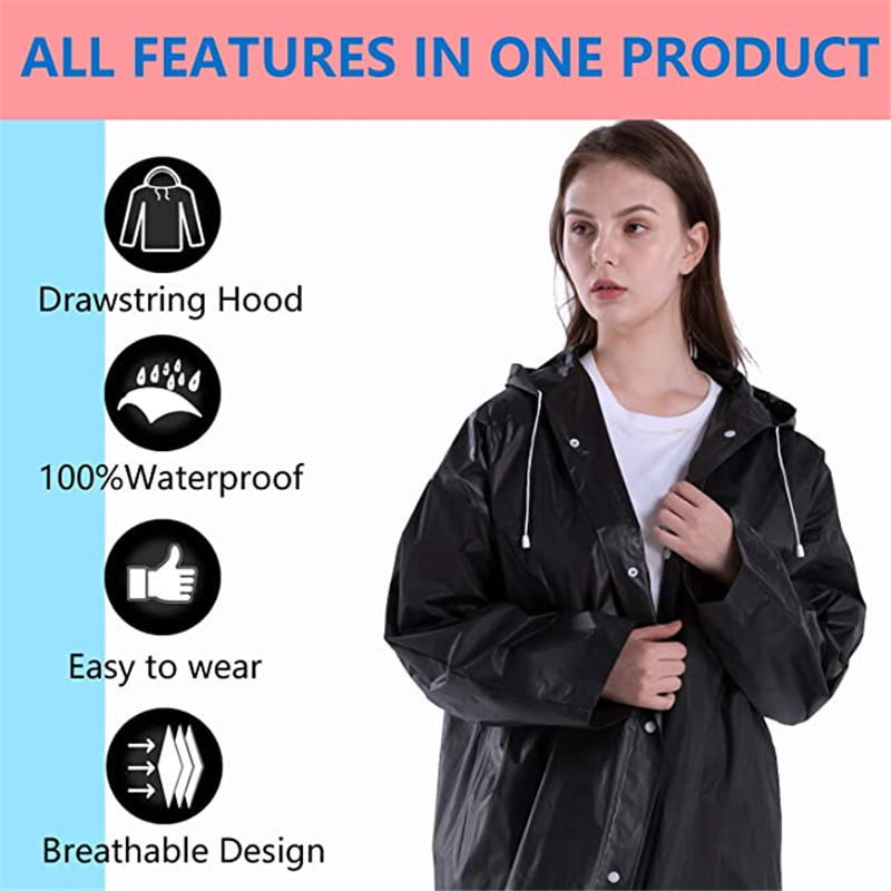 Eva Unisex płaszcz przeciwdesz – Outdoor Camping Activities For Adults recenzja i cena