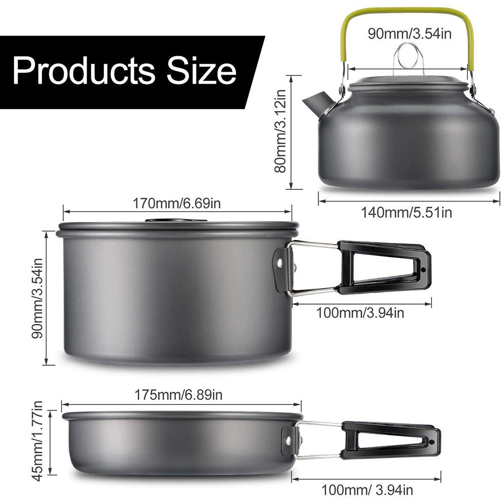 Zestaw naczyń kuchennych do bi – Outdoor Camping World recenzja i cena
