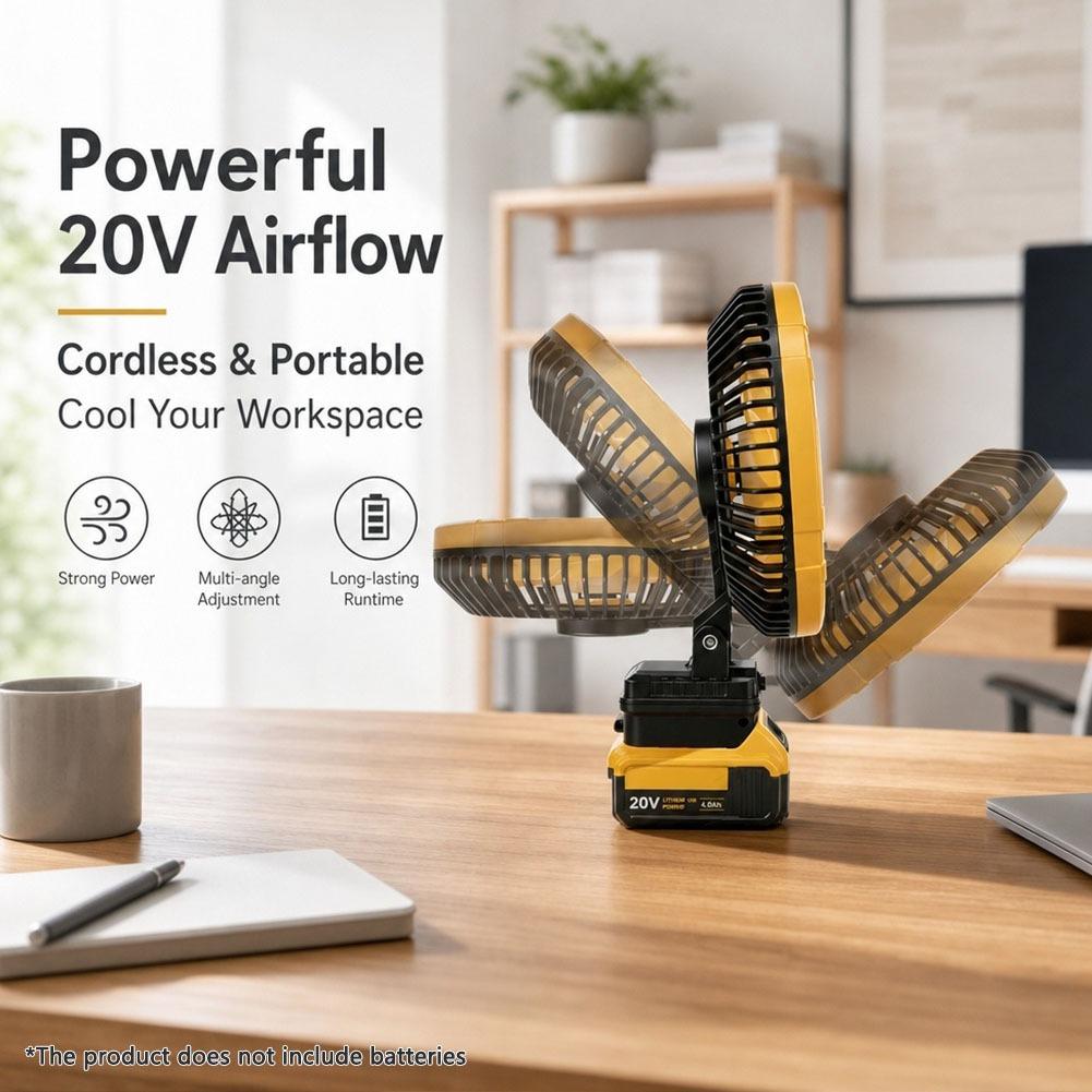 Wentylator DC z ładowaniem USB – Outdoor Camping Ventilator recenzja i cena