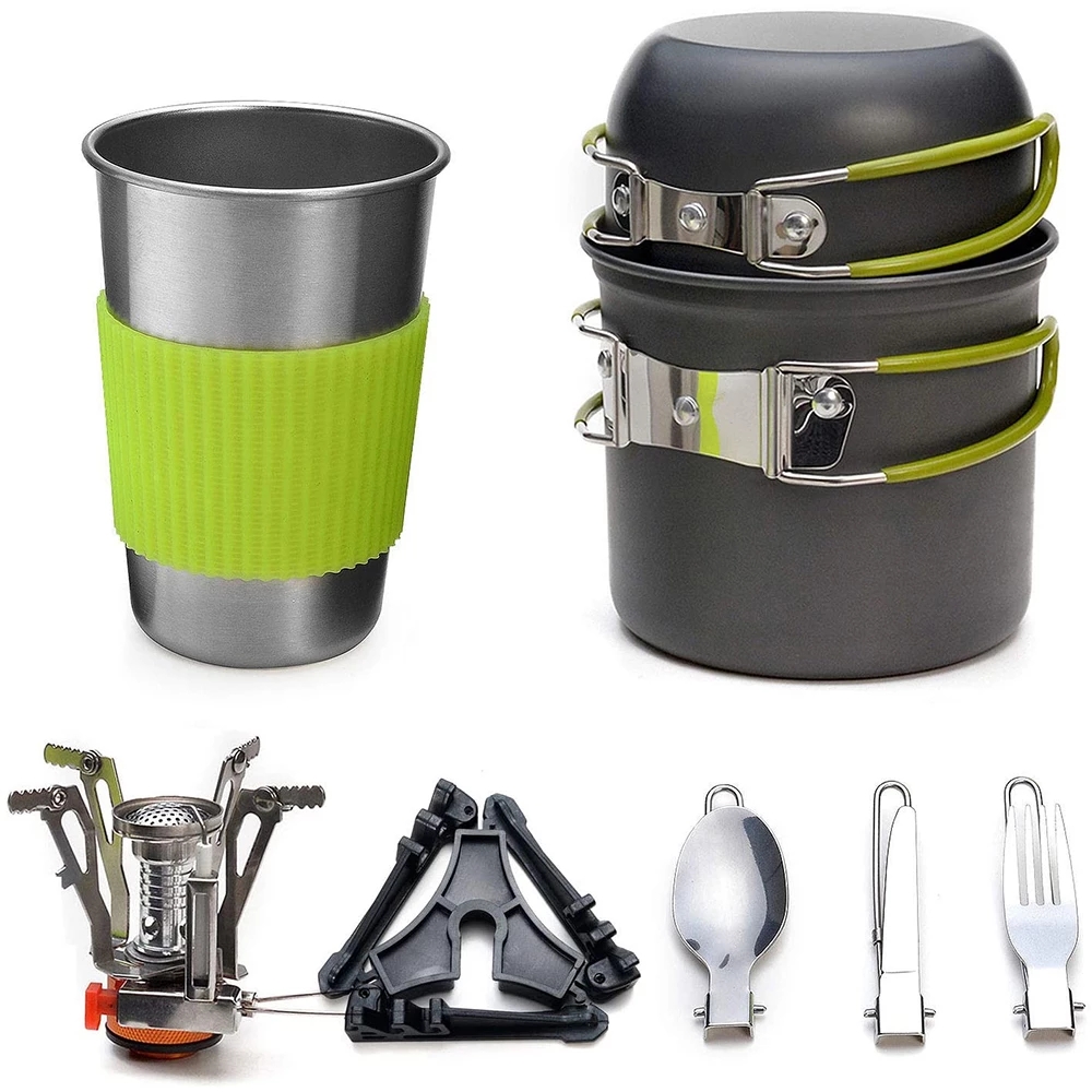 Zestaw naczyń kempingowych z k – Outdoor Camping Kitchen Set recenzja i cena